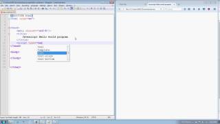 javascript hello world in Hindi