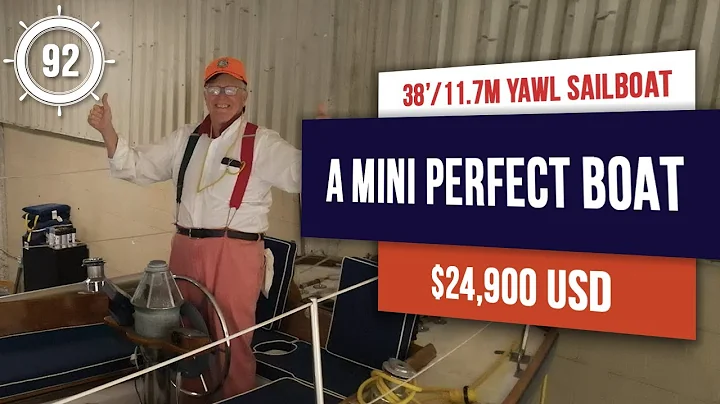 $24,900 A MINI PB!! 38' Lecomte Northeast 38 Sailb...