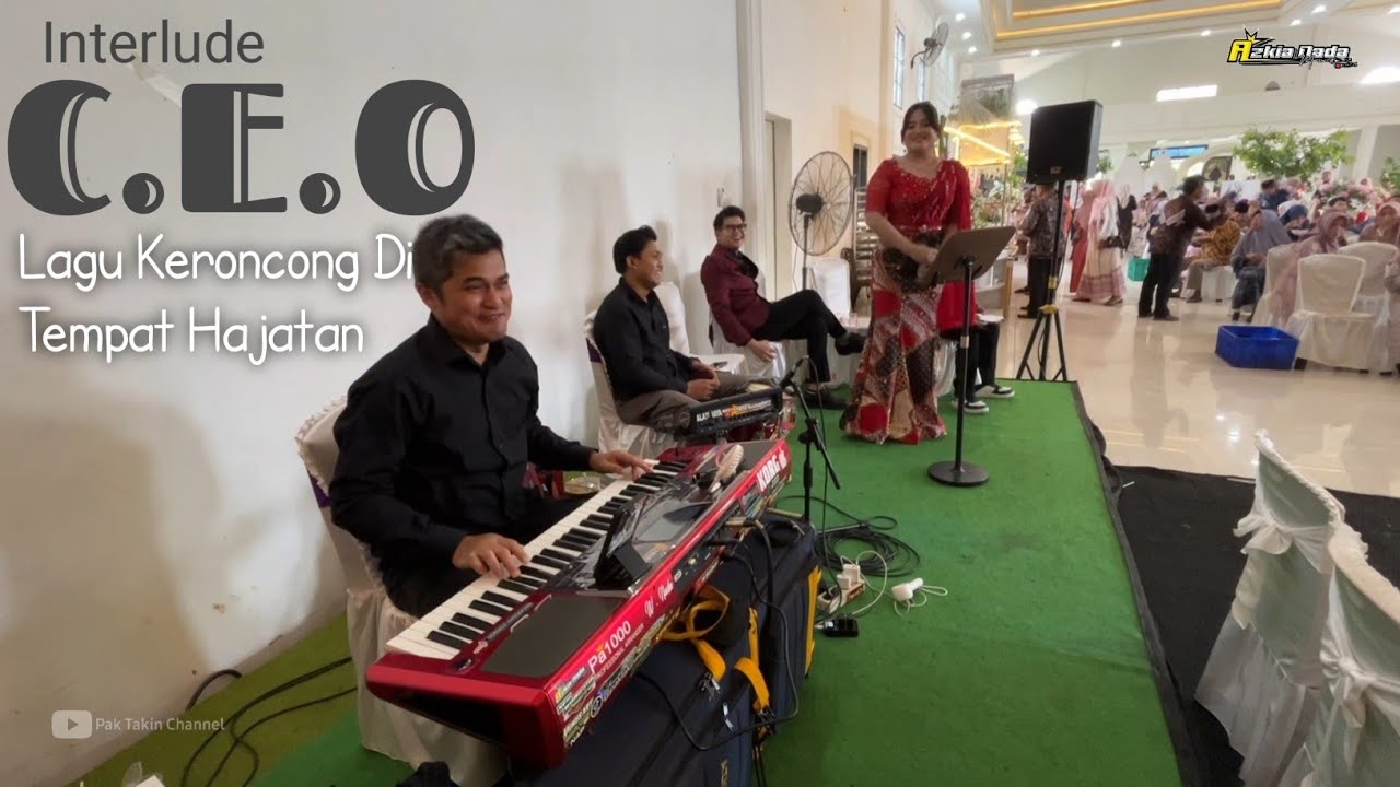 Nekat!!! CEO Nin Lagu Keroncong Di tempat hajatan gokil🤣