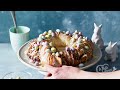 White Wings Easter Choc Loaf Wreath - NEW Crafted Chocolate Twist Loaf