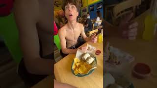 Sad Betrayal But... Why Is He Shirtless At A Restaurant?