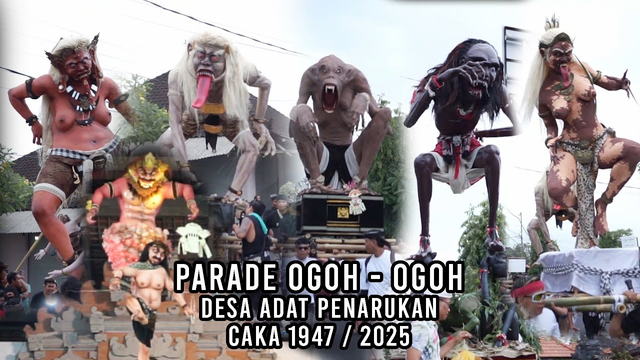 Parade Ogoh Ogoh Desa Penarukan caka 1947 / 28 Maret 2025