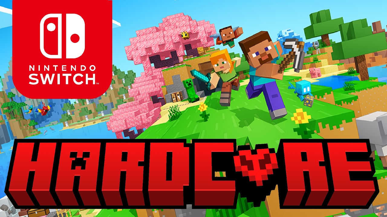 Hardcore Minecraft Survival - FULL GAME Walkthrough - Nintendo Switch (No Commentary)