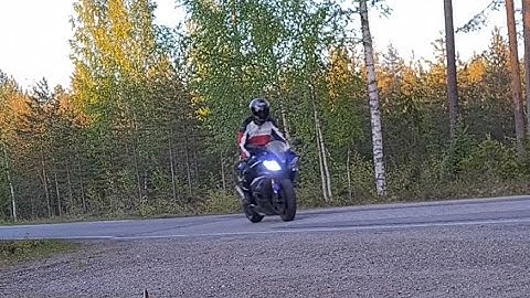 Yamaha R6 SC Project exhaust - downshifting sound