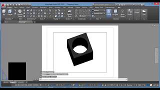 AutoCAD Tutorial Convert 3D to 2D