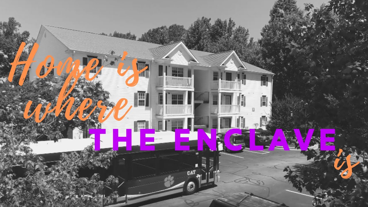 The Enclave in Clemson 2 Bedroom 1 Bathroom Tour YouTube