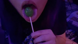 Asmr Lollipop Licking Kissing Lens