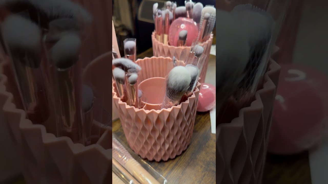 BS-MALL Makeup Brushes Premium Synthetic Foundation Powder Concealers Eye Shadows 18 Pcs Brush Set