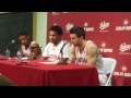 VIDEO: IU players discuss Iowa victory