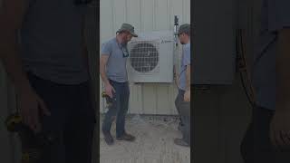 Shop, garage, or hobby space…temperature matters! #homeimprovement #minisplit #heatingandcooling