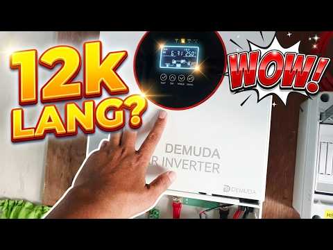 Demuda Hybrid Inverter 3.6Kw Testing & Review
