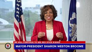 Baton Rouge Mayor Sharon Weston Broome: Crime Stats, Drainage Progress and Move With The Mayor!