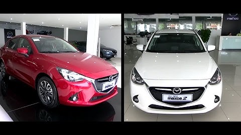 So sánh mazda 2 sedan và mazda 2 hatchback năm 2024