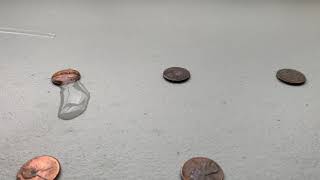 Water Lab: Drops on a Penny