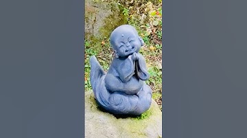Jizo cute guardian statue of the children #jizo #guardian #statues #ytshorts 👼🏼