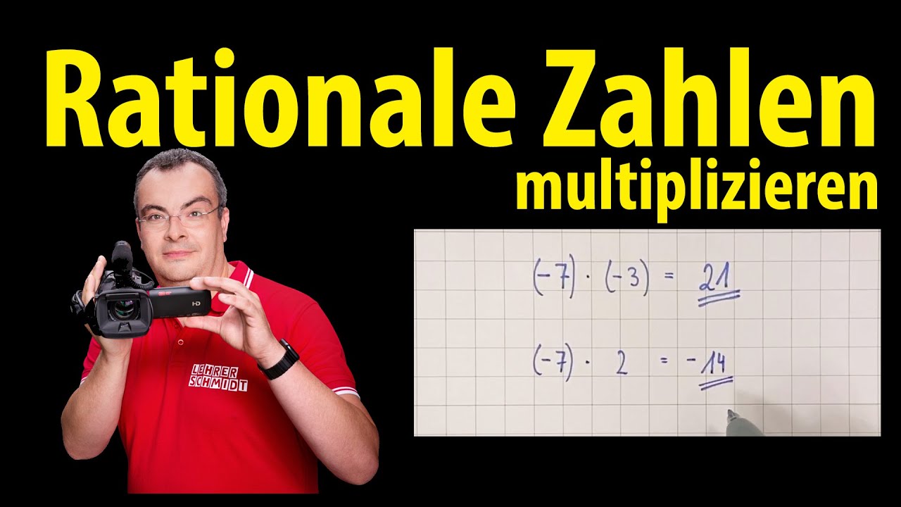 schriftliches Multiplizieren (Malrechnen) - Mathematik - einfach erklärt | Lehrerschmidt