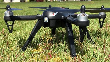 MJX Bugs 3 Drone Quadcopter Outdoor Maiden Flight In Strong Wind  With Runcam 2 Flight Footage