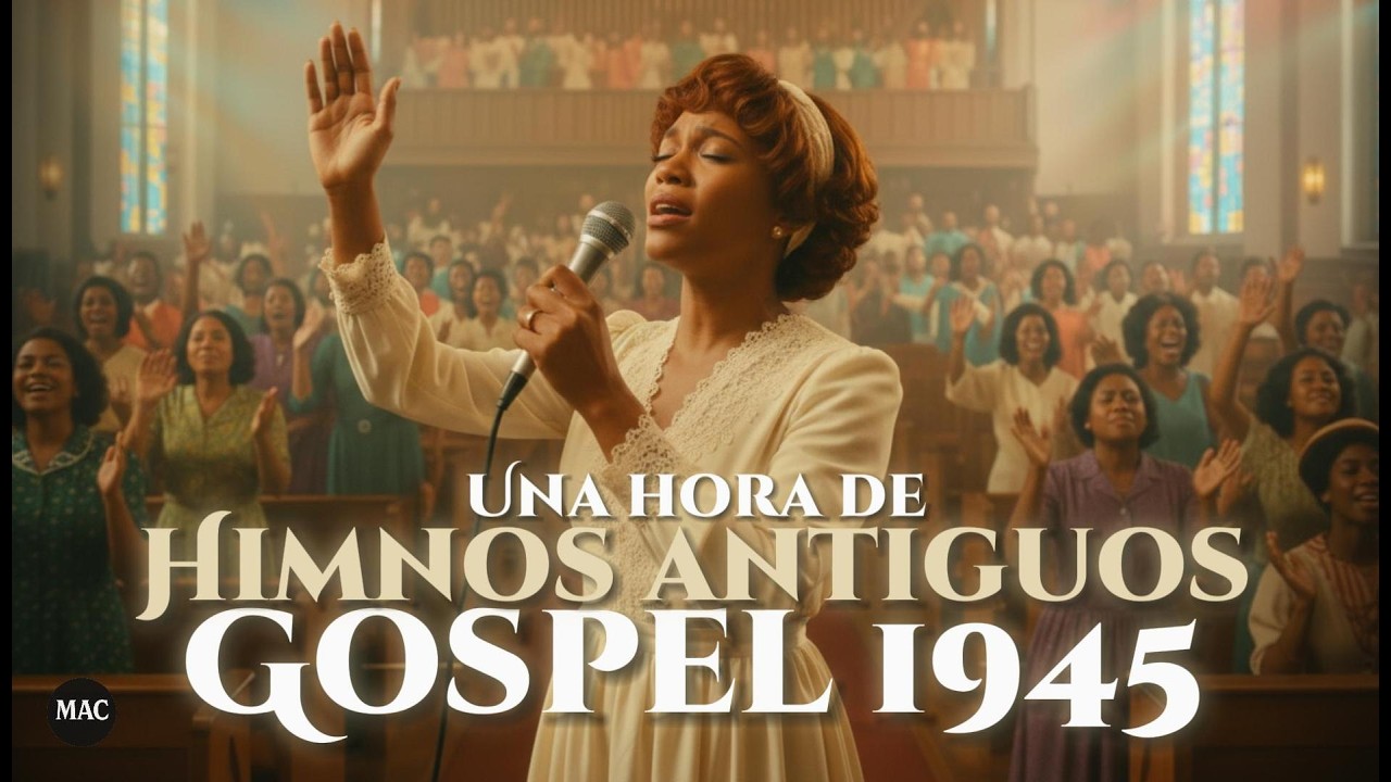 🔥 Gospel Clásico 1945 | “Hallé un buen amigo” y Más Música para Cristo | Playlist Himnos Gospel