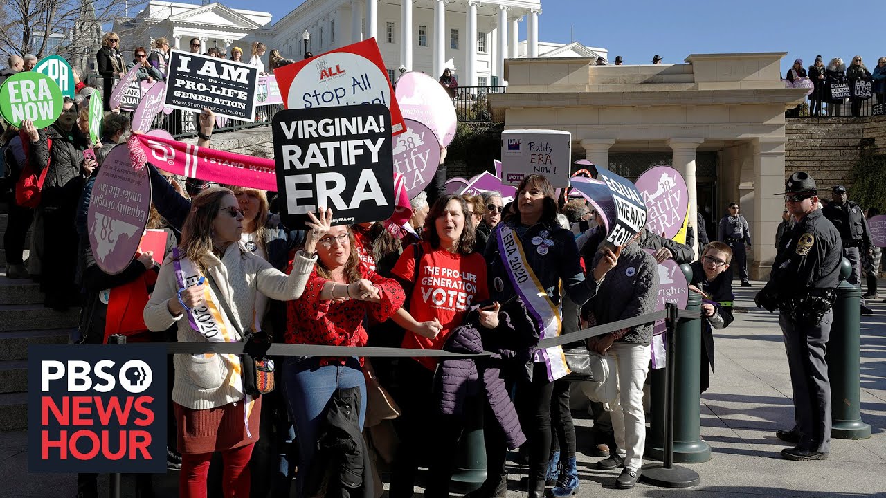 Virginia Approves the E.R.A., Becoming the 38th State to Back It