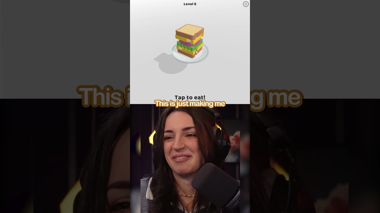 ASMR - This game is just sandwiches. #shorts