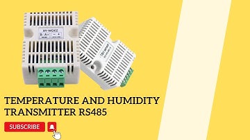 XYMD-02 | Temperature humidity sensor | Modbus RTU | RS-485
