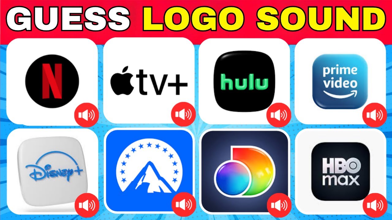 Guess The Streaming Logo Sound 🎬🔊 | Netflix, Disney+, Prime Video & HBO