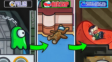 DOLLS on all maps including (SUBMERGED)-Among Us Evolution.