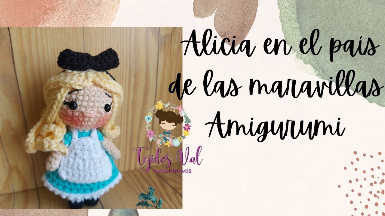 Mini Alicia Amigurumi// Alicia en el país de las maravillas// Crochet