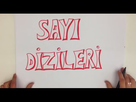 11dk'da SAYI DİZİLERİ