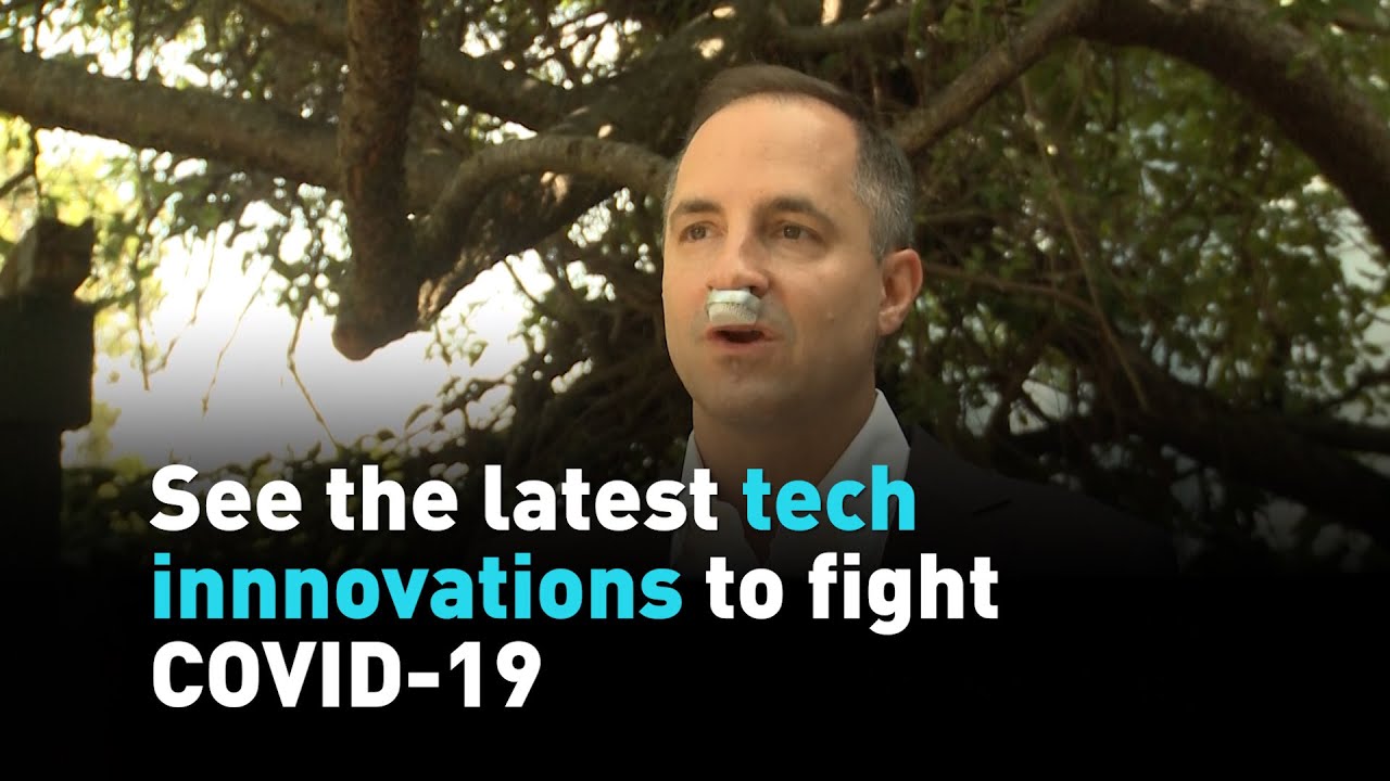 See the latest tech innovations to fight COVID-19 - YouTube