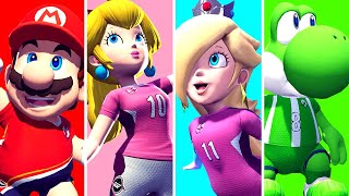 Mario Strikers Battle League - All Characters Win Animations