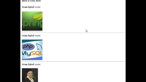 Accessing Facebook Data With Spring Social Using Spring Boot And Thymeleaf By Asim Iqbal