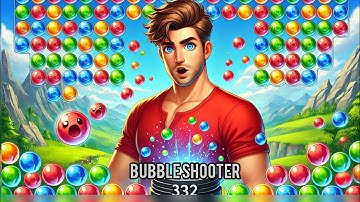 Bubble Shooter level 332#gaming #games #gameplay