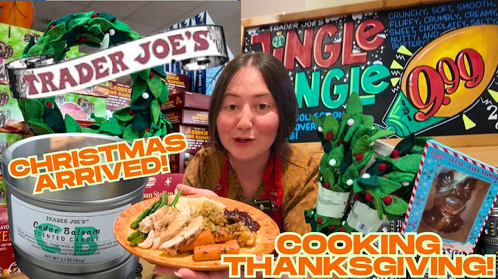 🦃 Trader Joe’s NEW Holiday Items 2025 + Cozy Thanksgiving Dinner at Home!