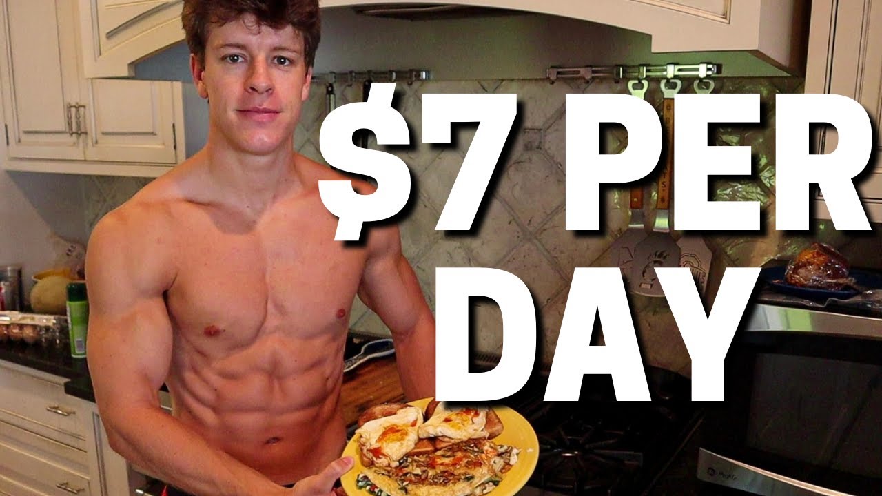 BUILD MUSCLE FOR $7 A DAY | Full Day Of Eating | High Protein Diet and ...