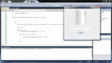C#.Net Tutorial 9 - Nesting, Exiting, and Continuing Loops, Quotes in Strings