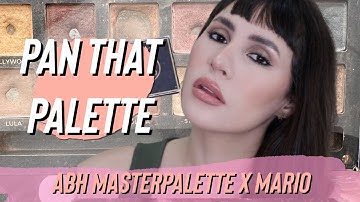 PAN THAT PALETTE: ABH MASTERPALETTE BY MARIO - NOVEMBER UPDATE #panthatpalette2022