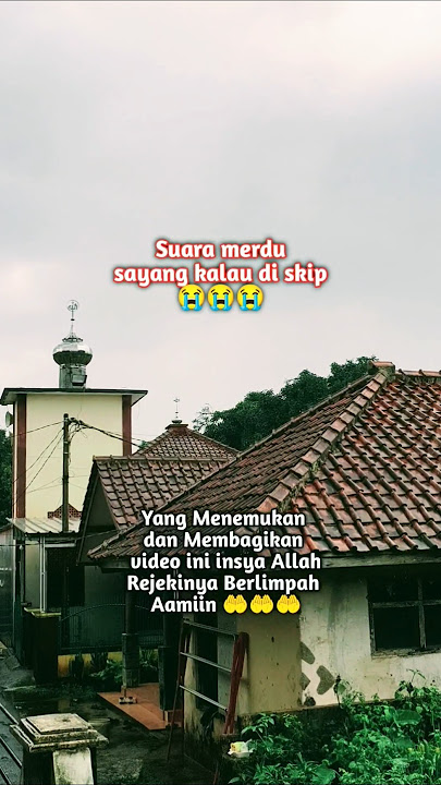 Ternyata seindah ini suaranya