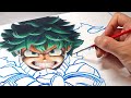 【ヒロアカ/デク】 緑谷出久リアルに描いてみた。僕のヒーローアカデミア イラスト