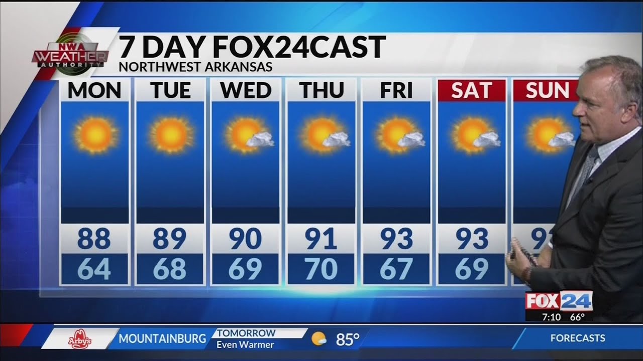 Weather Blog: Warm temps and sunshine for Labor Day - YouTube