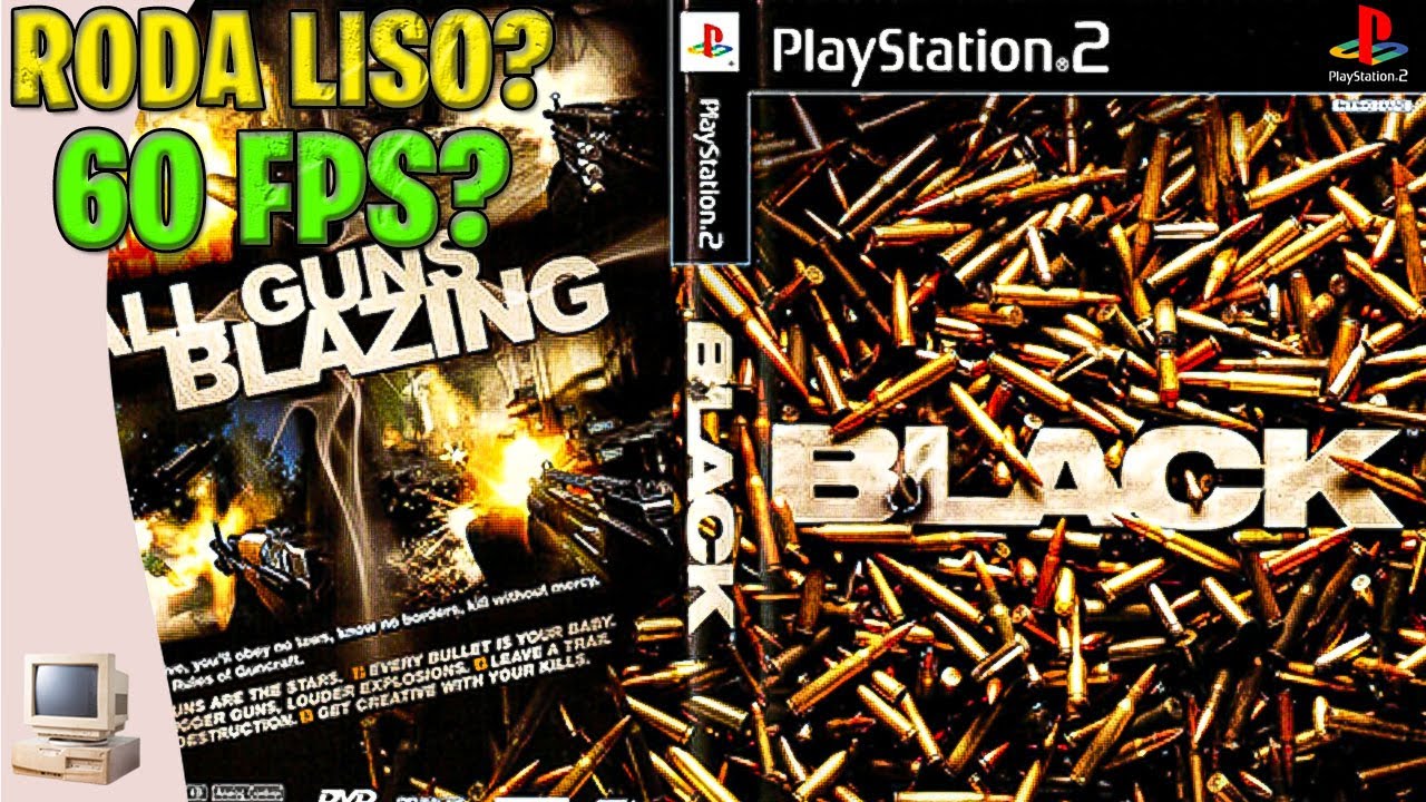 BLACK! O MELHOR FPS DO PS2 NO ANDROID TESTANDO DAEMON EMULADOR 