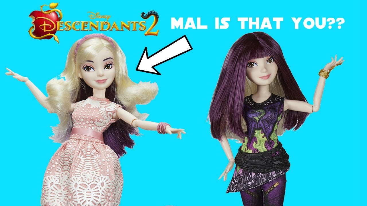 Disney Descendants Isle Style Switch Mal Deluxe Doll Hasbro Toys - ToyWiz