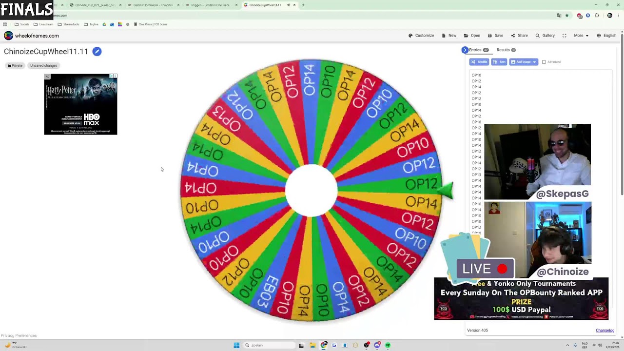 CHINOIZECUP #25 - Chinoize & @SkepasG | Tcglive.Be