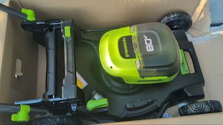 Switch from gas mower to electric.  Quieter, cleaner @GreenworksWorld @greenworkstools @CostcoDude 