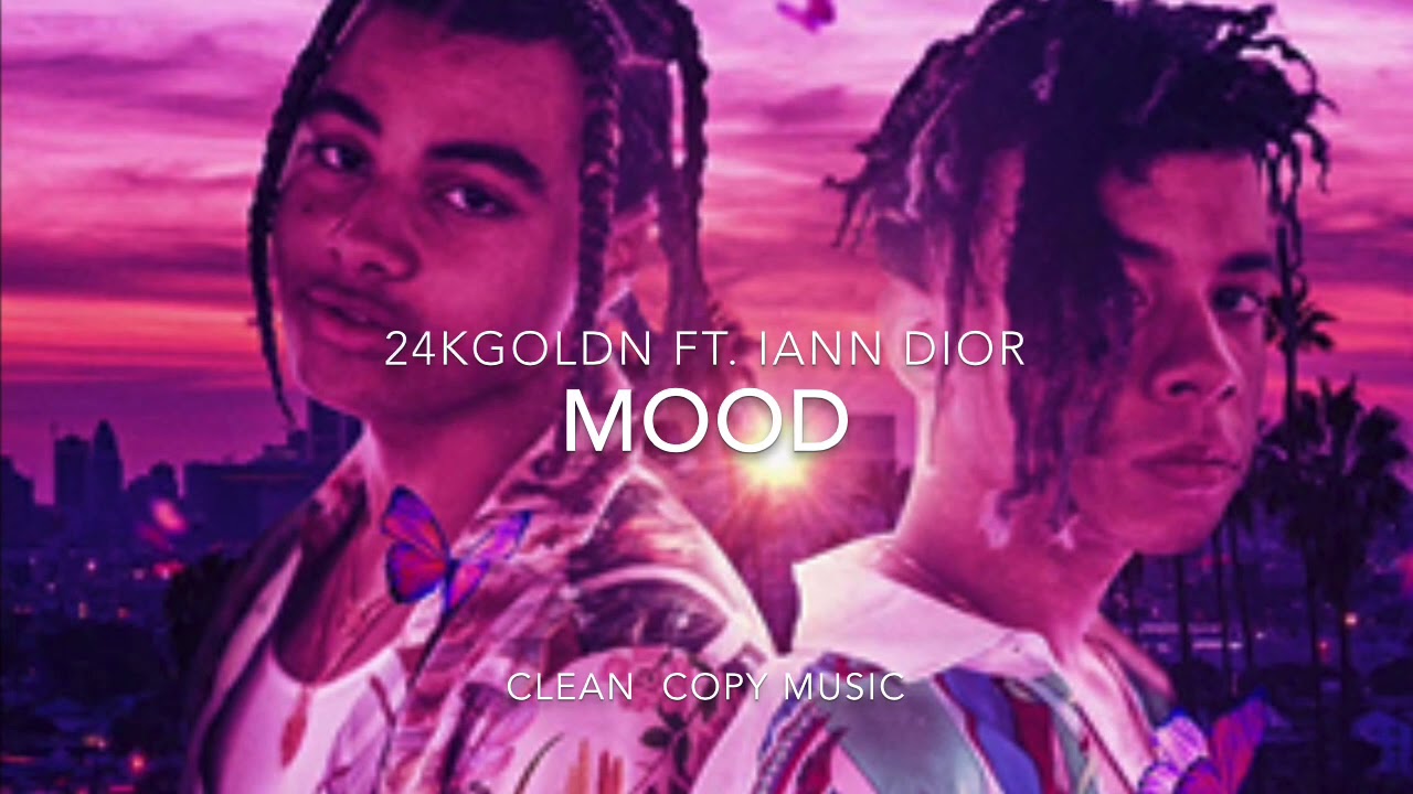 24kGoldn Ft. iann dior- Mood (Clean Version)