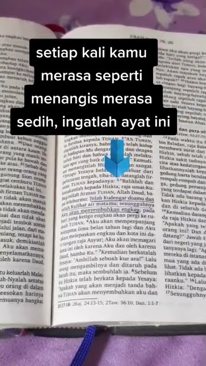 Saat kamu menangis dalam sedihmu Tuhan mendengar - Firman Tuhan yang menguatkan hati #alkitab