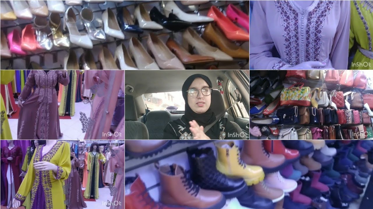 أجيو تشوفوا فين معروضة واشنو غادي ندي معايا /جولة في قيسارية المنظر العام.