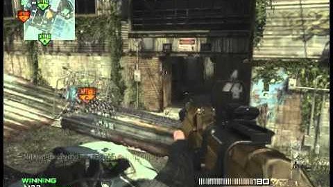 MW3: How to get on roof on Fallen!