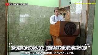 Friday Sermon  Nurul Iman Mosque  Syaban The Gateway To Ramadan  Abd Hamid Ramdani Spd