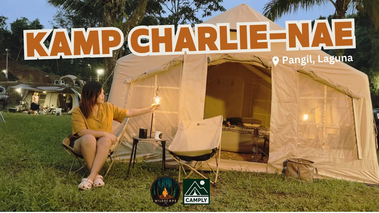 Kamp Charlie-Nae Pangil, Laguna | Chill Camping | Naturehike Airtent 13.2 | 4K | Unwind in Nature